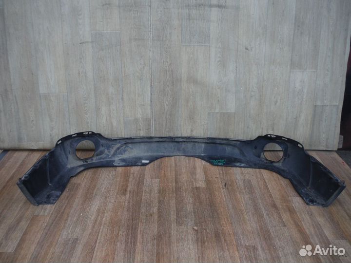 Юбка бампера заднего BMW X5 F15 2015