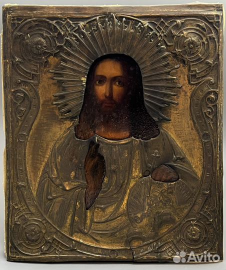 Икона старинная господь вседержитель