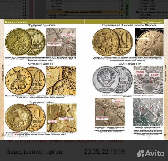 Каталог монет