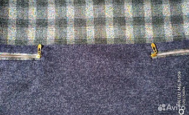 Рубашка в клетку женская размер 58-60