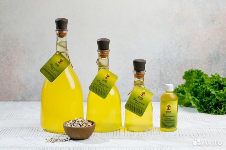 Масло сыродавленное подсолнечника
