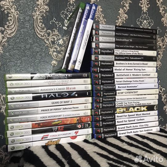 Лицензионные игры PlayStation 2, 4, Xbox 360