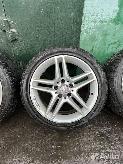 Колеса на mercedes r17 зимние шины