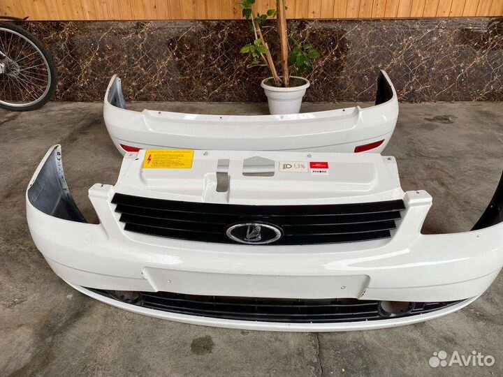 Бампер на priora