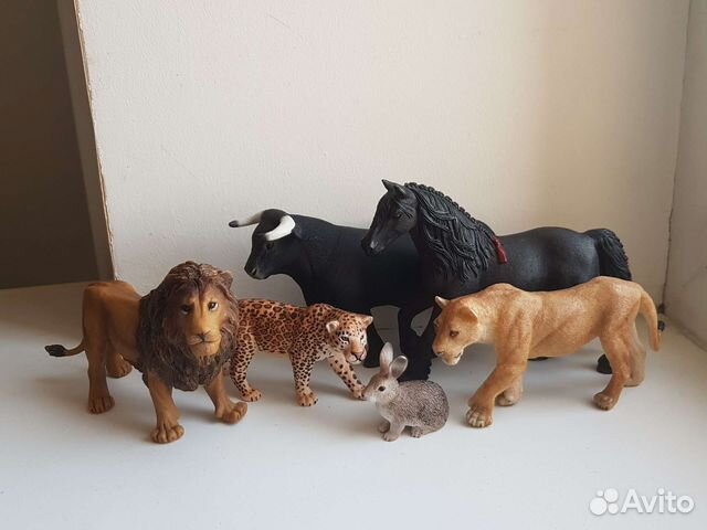 Фигурки животных Schleich/Шляйх, Papo