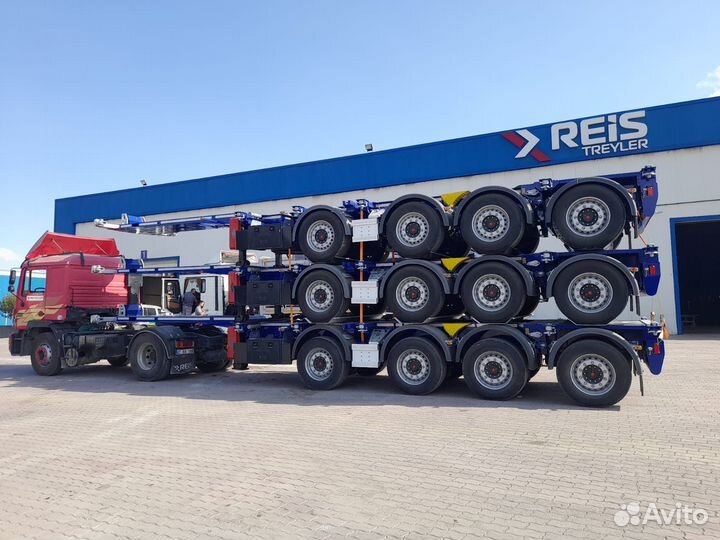 Полуприцеп контейнеровоз Reistreyler 3FCART, 2023