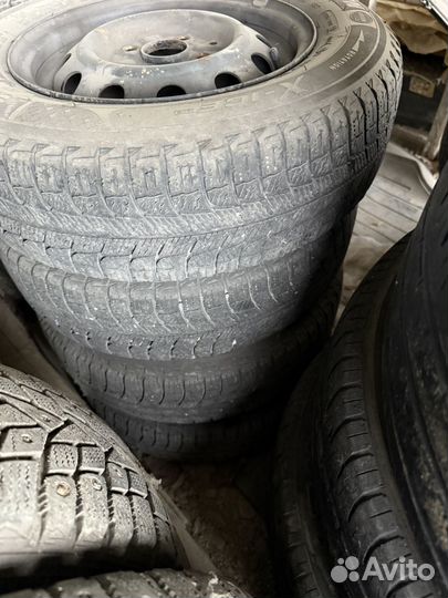 Зимняя резина 185/70 R13 с дисками Michelin