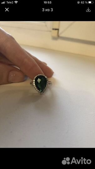 Серебряное кольцо