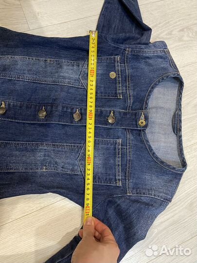 Джинсовая куртка для девочки Gloria Jeans 52-164