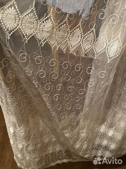 Комплект шторы и тюль