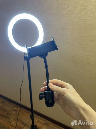 Кольцевая лампа, свет для съемки, диаметр 26 см