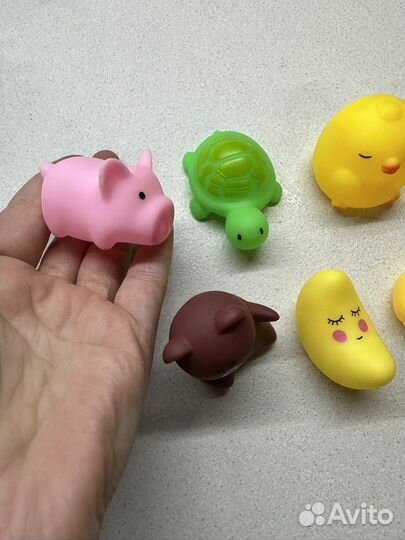 Игрушки для купания набор Новый