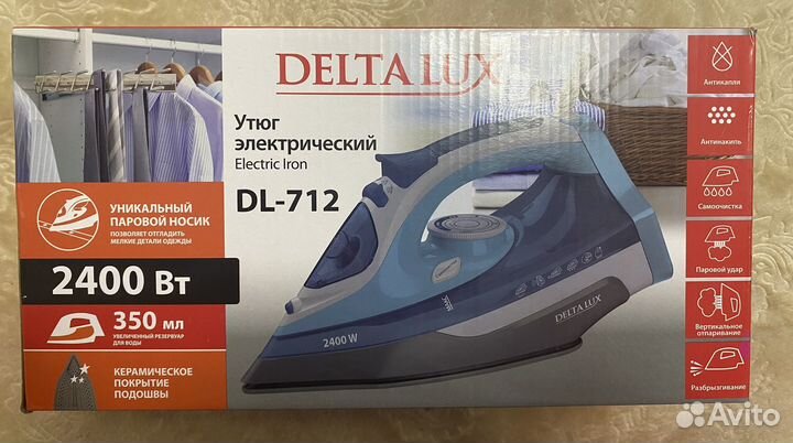 Утюг Delta Lux