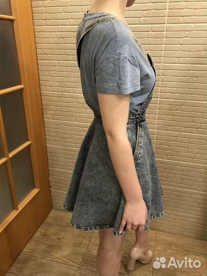 Джинсовый сарафан