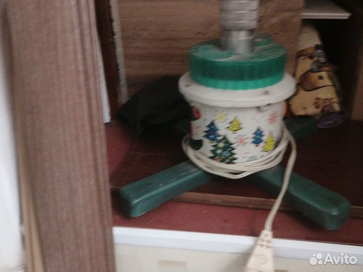Подставка для ёлки крутящаяся, электрическая