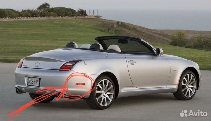 Lexus SC430 Toyota Soarer задние боковые