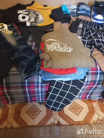 Вещи пакетом на мальчика 140 -146