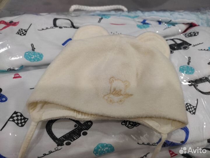 Комплект на выписку для мальчика осень