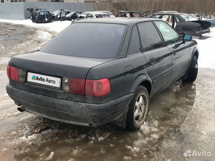 Audi 80 2.0 МТ, 1991, 260 000 км