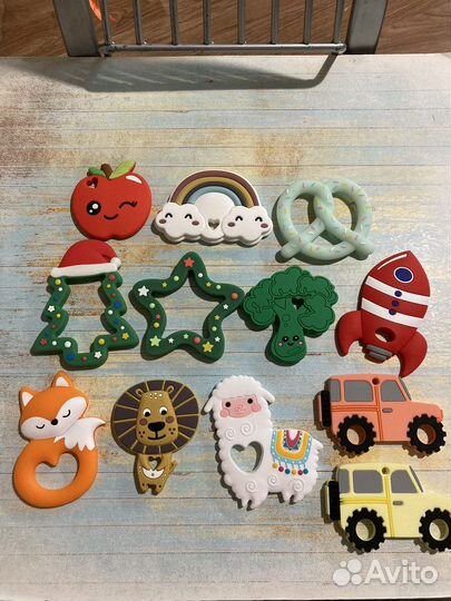 Силиконовые грызунки