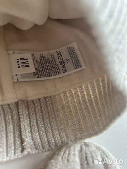 Шапки варежки zara hm