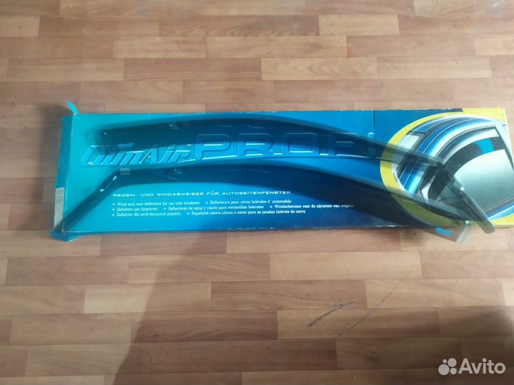 Дефлекторы передних окон 