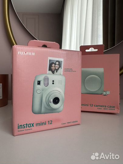 Фотоаппарат Instax Mini 12 + картриджи, Европа