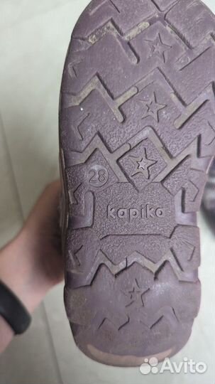 Ботинки зимние для девочки Kapika 28 размер