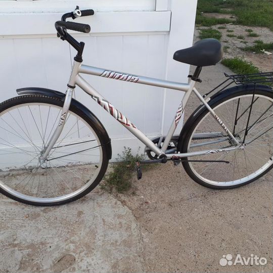 Велосипед урал (вояж) серый 28