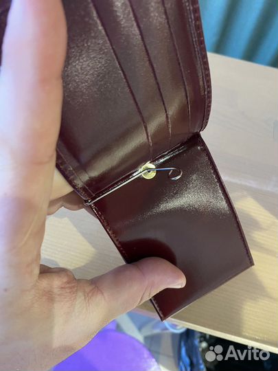 Обложка с кошельком мвд, бордовая