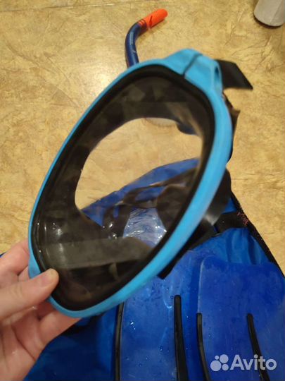 Комплект для плаванья (ласты, маска, трубка)