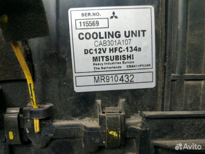 Испаритель кондиционера Mitsubishi Carisma DA1