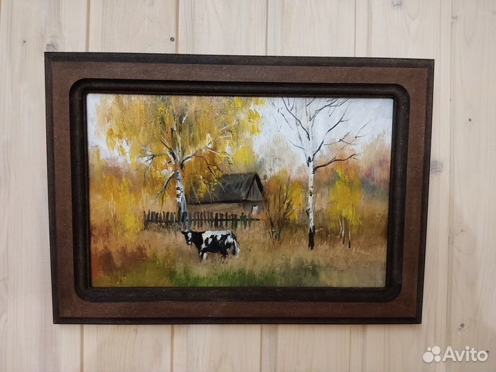 Этюд Корова 20 на 30