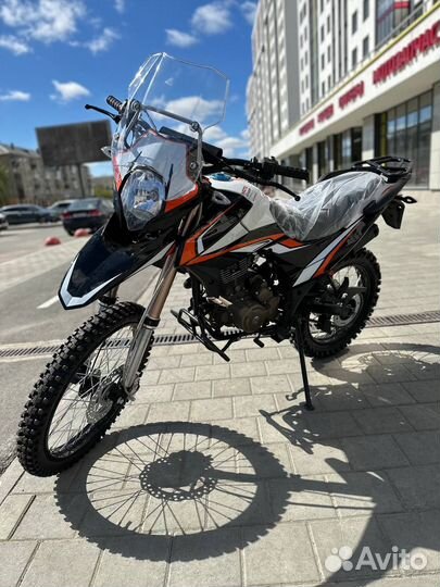 Мотоцикл Adventure 250 с птс Оранжевый