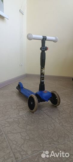 Самокат детский трехколесный складной