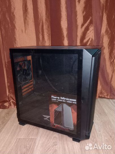 Корпус ZET gaming Rare Minicase MS2 BG черный