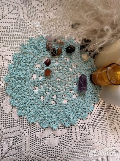 Салфетка кружево крючком
