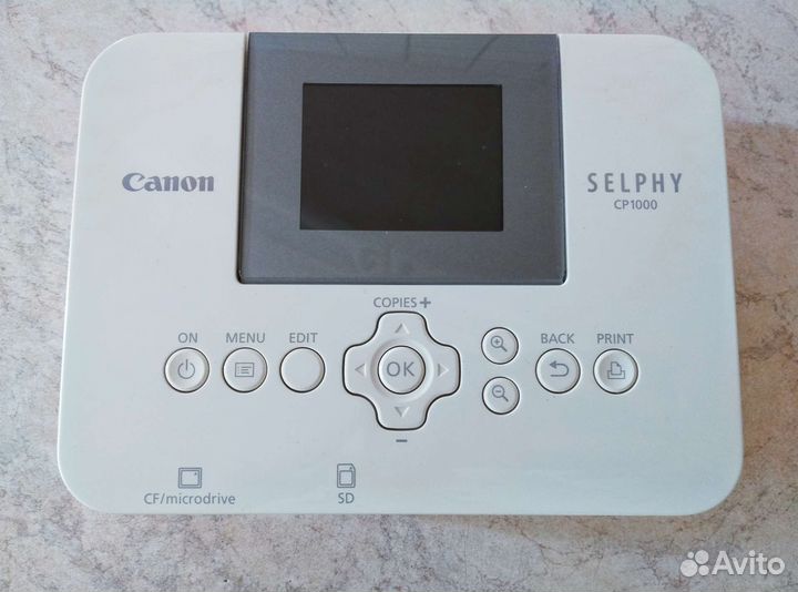 Принтер Canon Selphy CP1000 Фото Стикеры Магниты