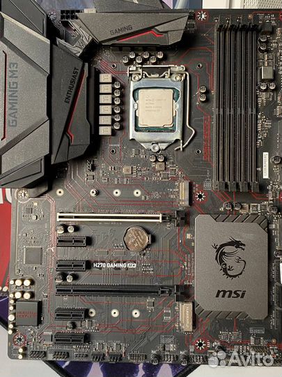 Материнская плата MSI H270 gaming M3 LGA 1151