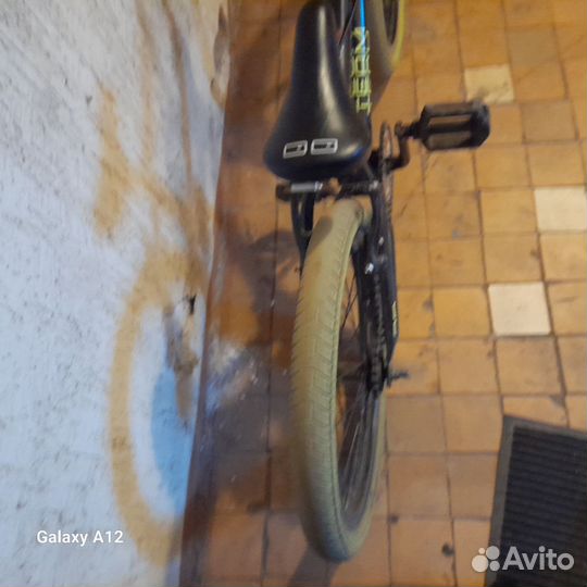 BMX Tech team зелёно чёрный