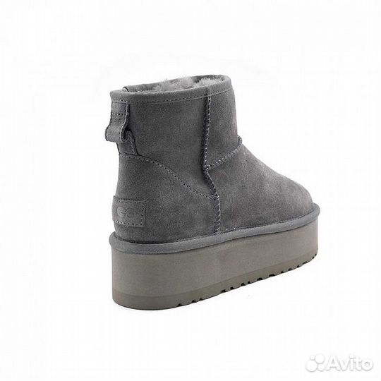 Угги Ugg Classic Mini Platform Grey