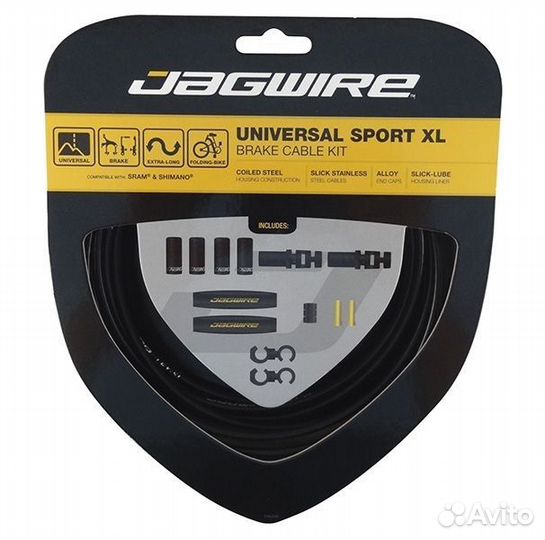 Комплект тросов и рубашек Jagwire Universal Brake