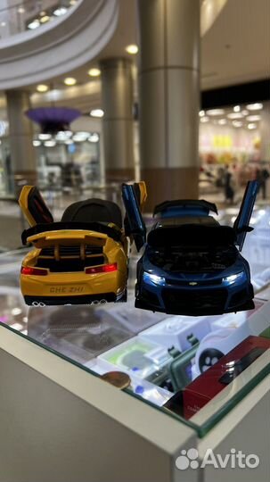 Железная машинка Chevrolet Camaro моделька 1:30