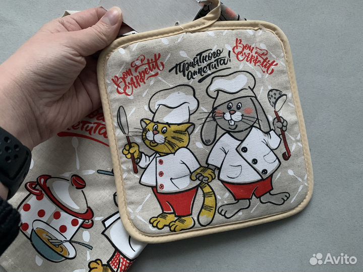 Кухонные полотенца новые Набор полотенец