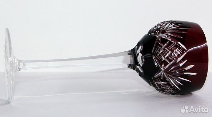 St Saint Louis цветной хрусталь фужер 20.5см антик