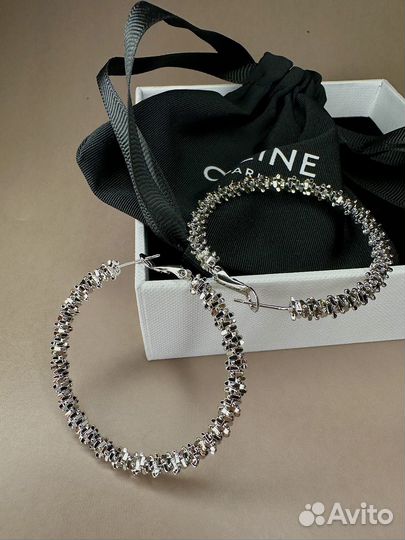 Серьги celine кольца