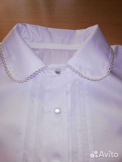 Блузка белая для девочек