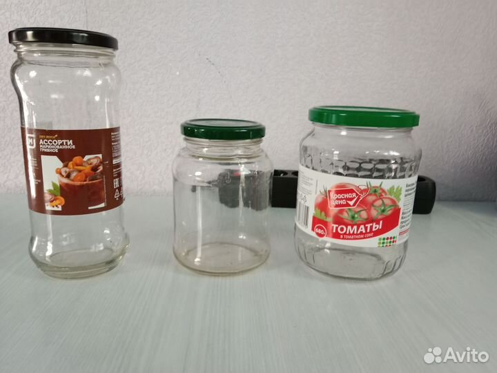 Банки стеклянные