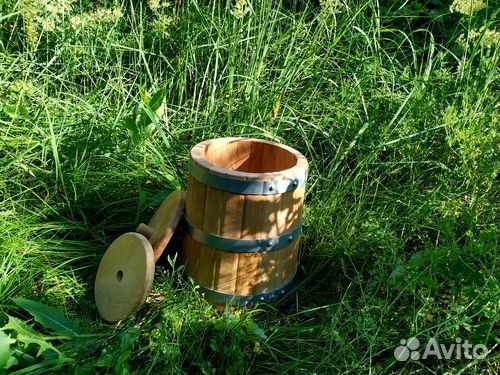 Кадка дубовая 12 л