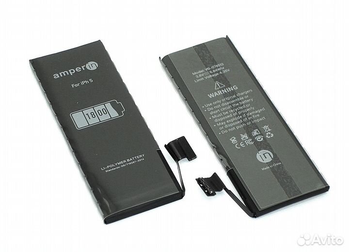 Аккумулятор для iPhone 5 3,8V 1800mAh
